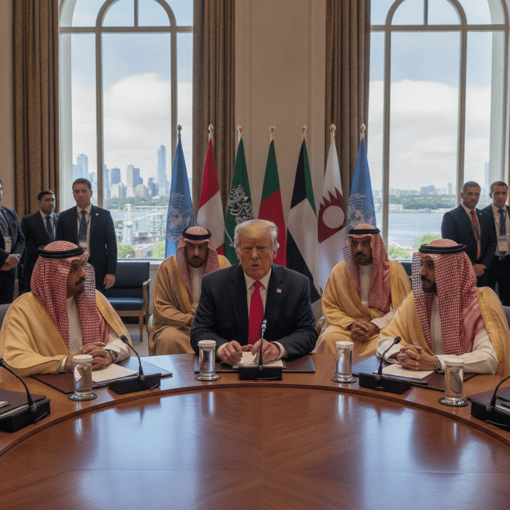 Trump faces Gulf pressure for diplomacy as world leaders gather in New York  