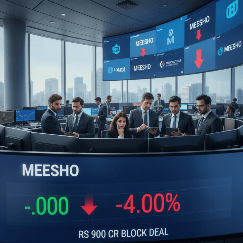 Meesho shares drop 4% after block deal worth Rs 900 crore. Should you buy the dip? 