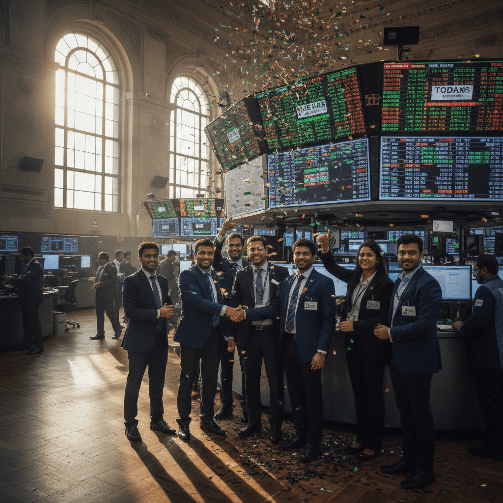 NSE shares to list today: GMP signals 2% listing gains ahead of market debut 