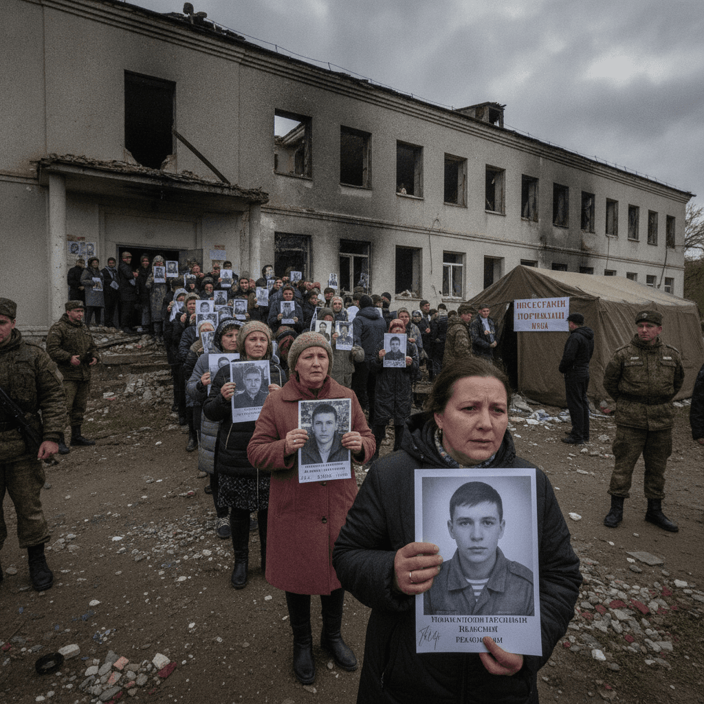 Russians seek answers over hundreds missing after Ukraine's 2024 incursion