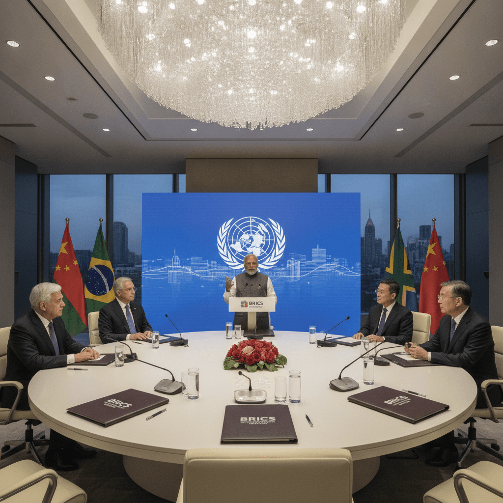 In BRICS declaration, a push for greater India role at UN Security Council