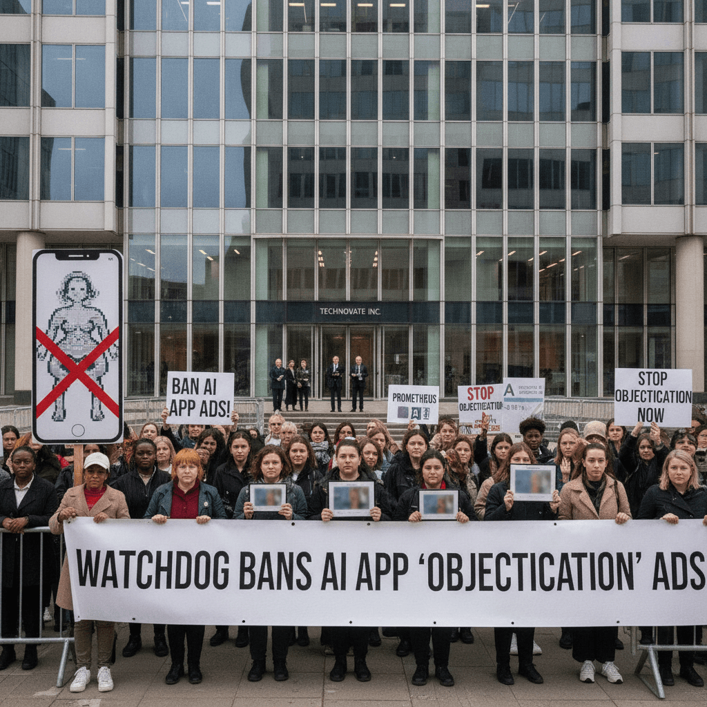 AI app ads promoting 'objectification of women' banned by watchdog