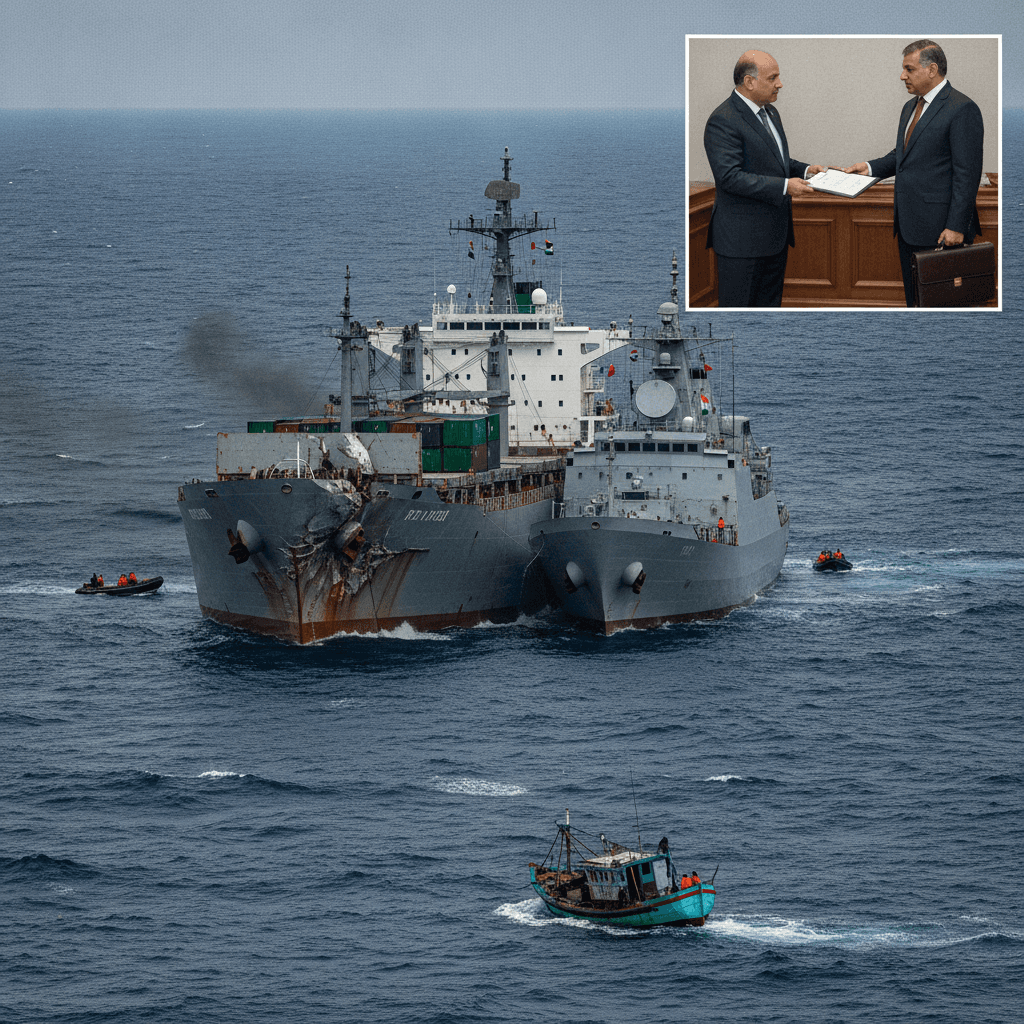 Pakistani ship collides with Indian Navy vessel at ‘high speed’, envoy summoned