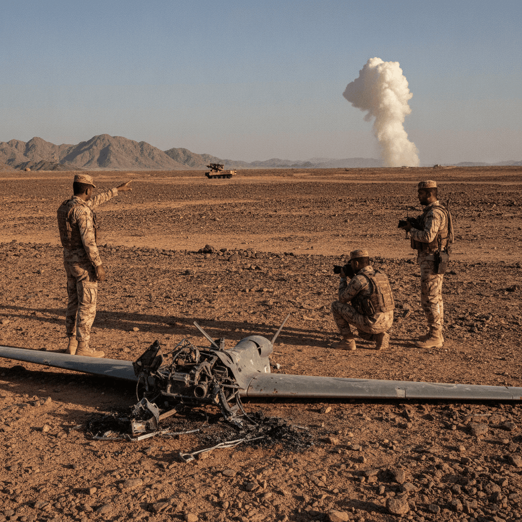 Saudi Arabia says it shot down Houthi drone south of Mecca