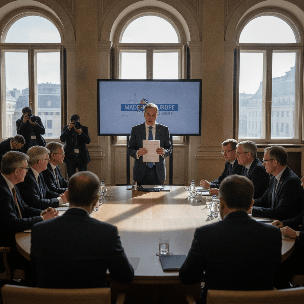 Healey to ask EU finance ministers to let UK into Made in Europe scheme