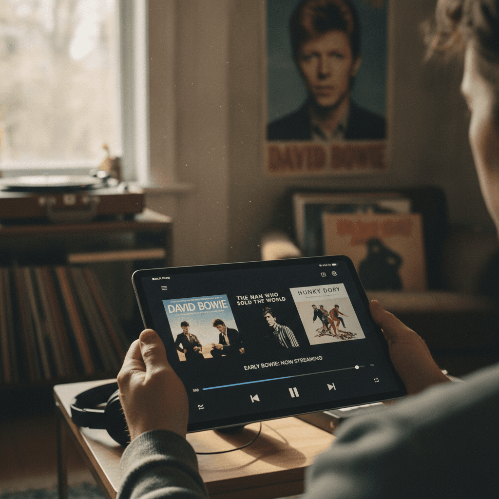 Early Bowie music available to stream for first time