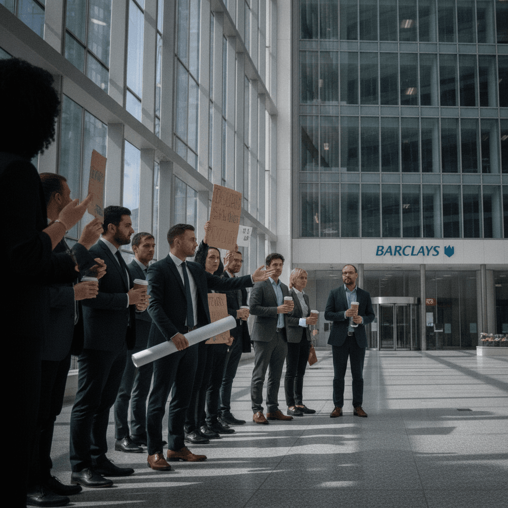 Barclays workers ask for more money to return to the office
