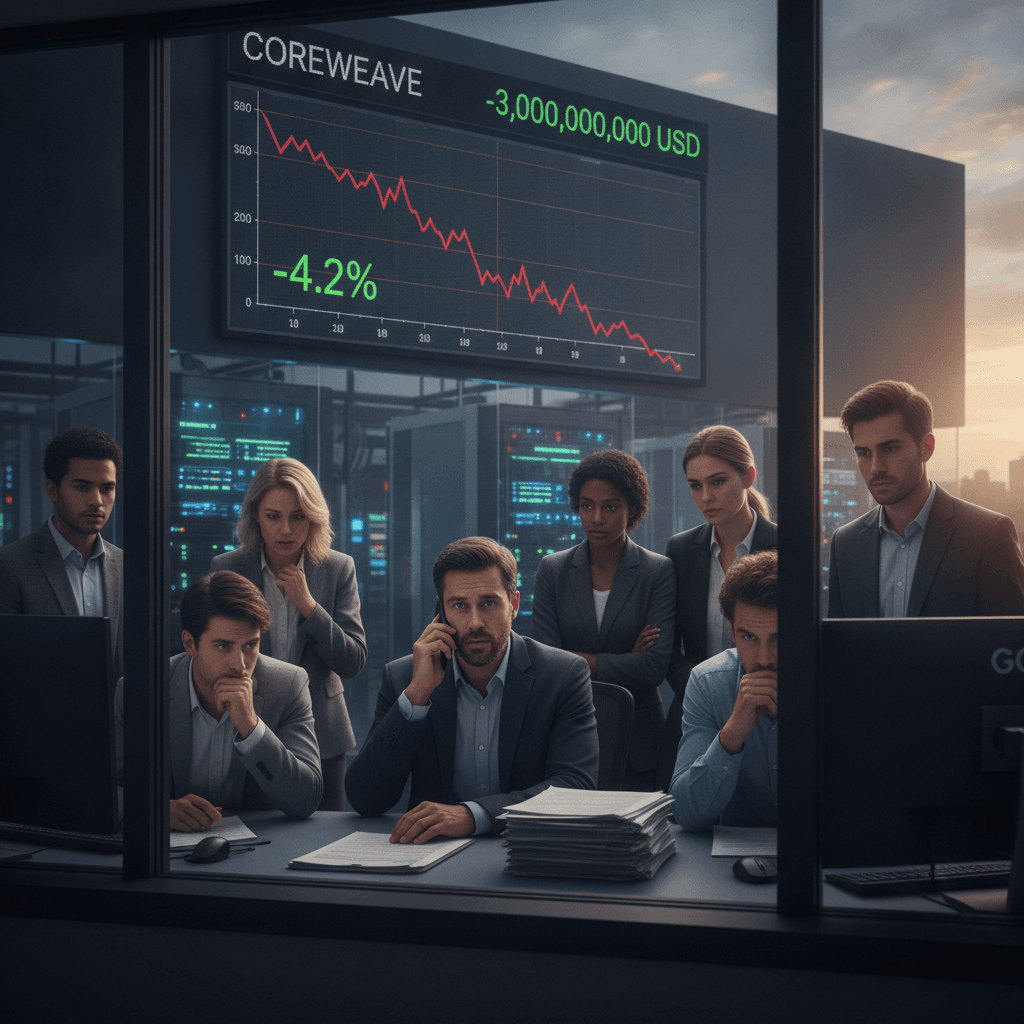 Why CoreWeave is raising $3 billion; stock falls over 4%