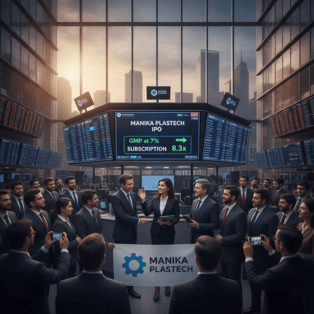 Manika Plastech IPO Day 3: GMP at 7%, subscription reaches 8.3 times. Key details