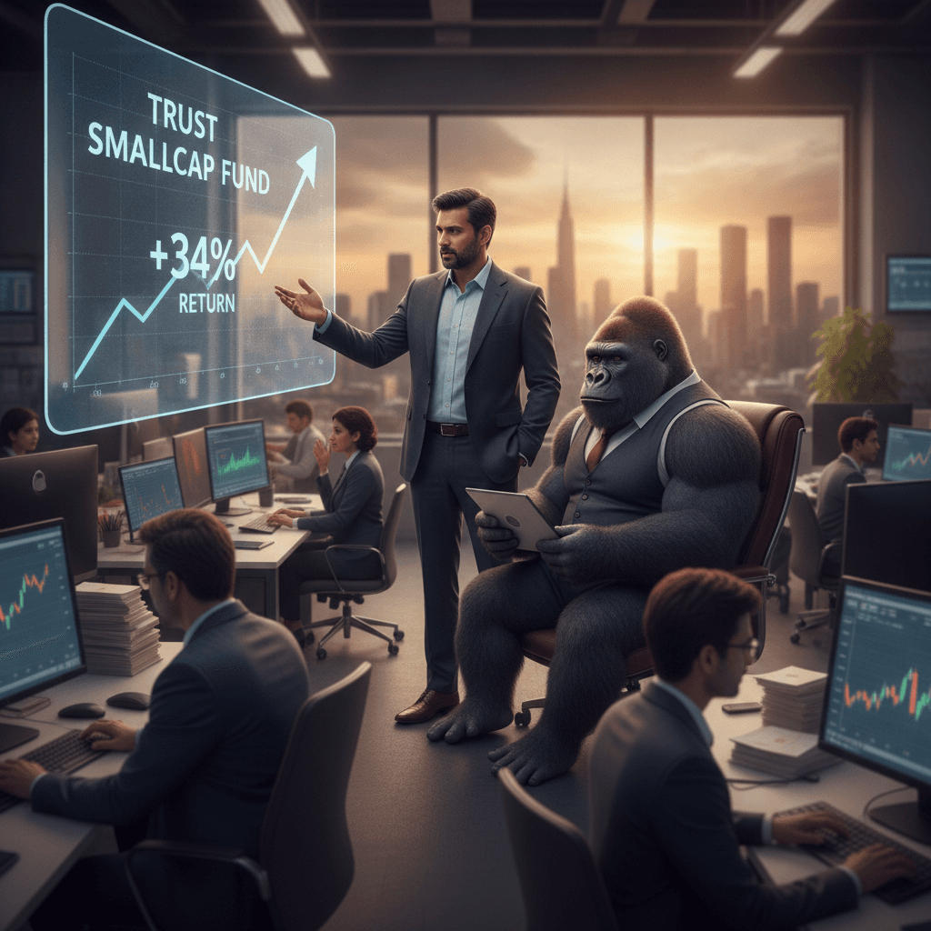 Gorilla investing and 34% return: How Mihir Vora made Trust Smallcap Fund top performer