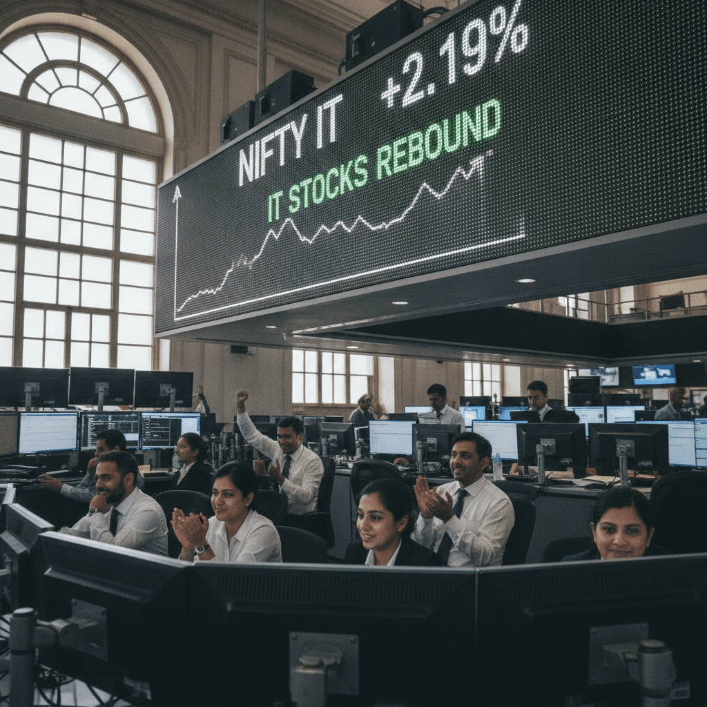 IT stocks rebound as AI disruption fears ease; Nifty IT index gains 2.19%