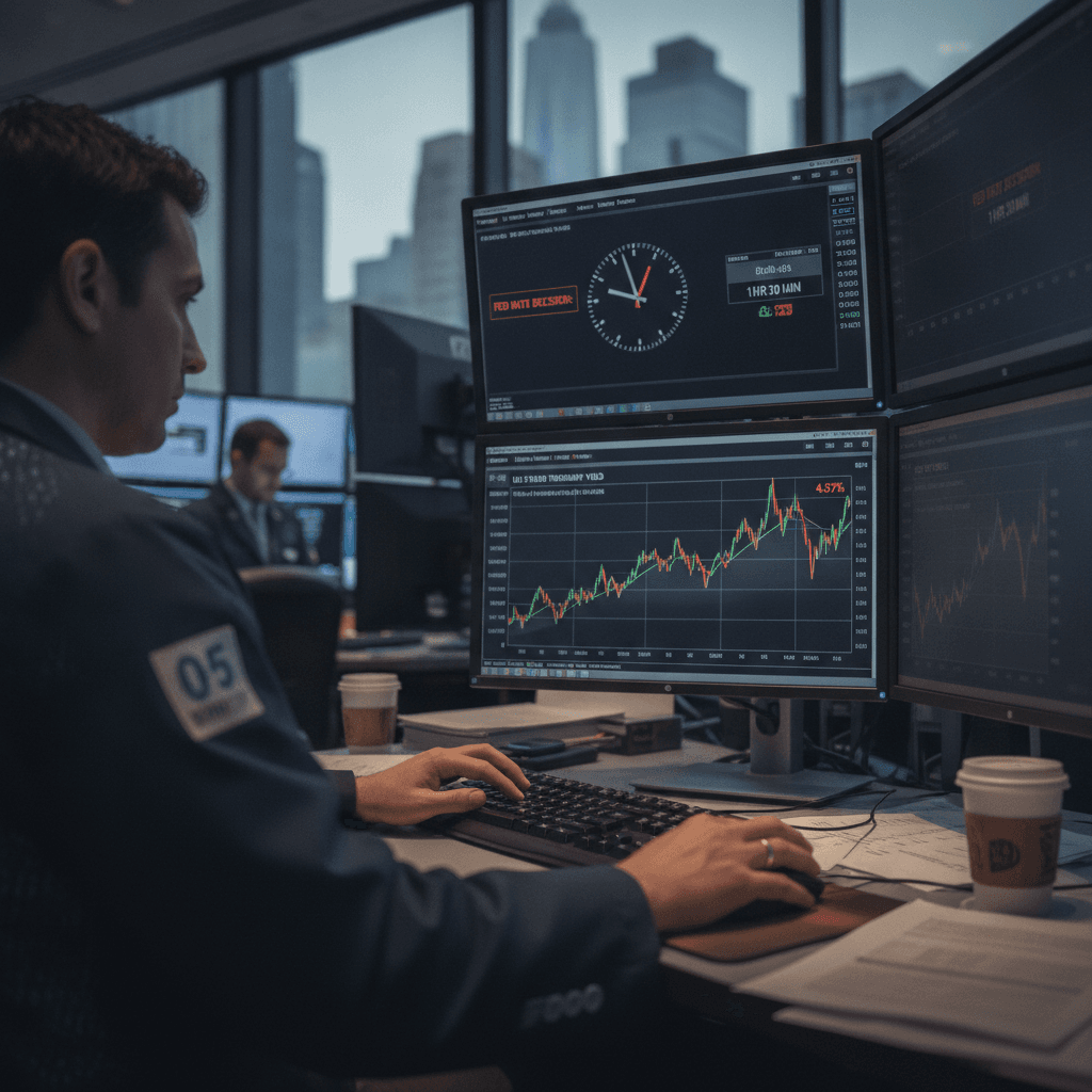 US 10-year Treasury yields hit 19-year high ahead of Fed rate decision