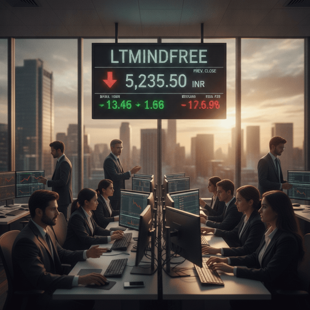 LTIMindtree Share Price Live Updates: LTIMindtree's previous day closing price