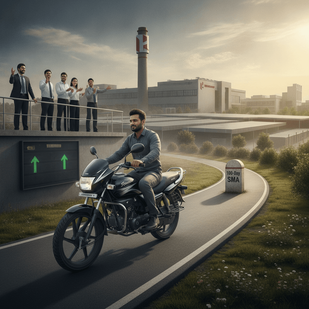 Hero MotoCorp Share Price Live Updates: Hero MotoCorp Climbs Above 100-Day SMA