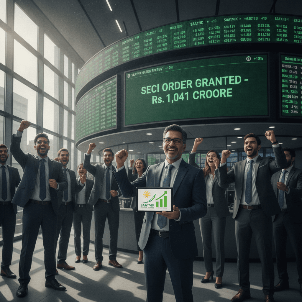 Saatvik Green Energy shares surge 10% after Rs 1,041 crore SECI order