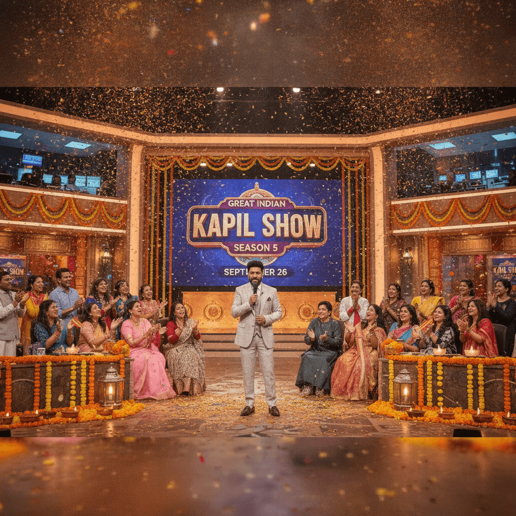 Great Indian Kapil Show Season 5 returns on September 26, to run over festive season