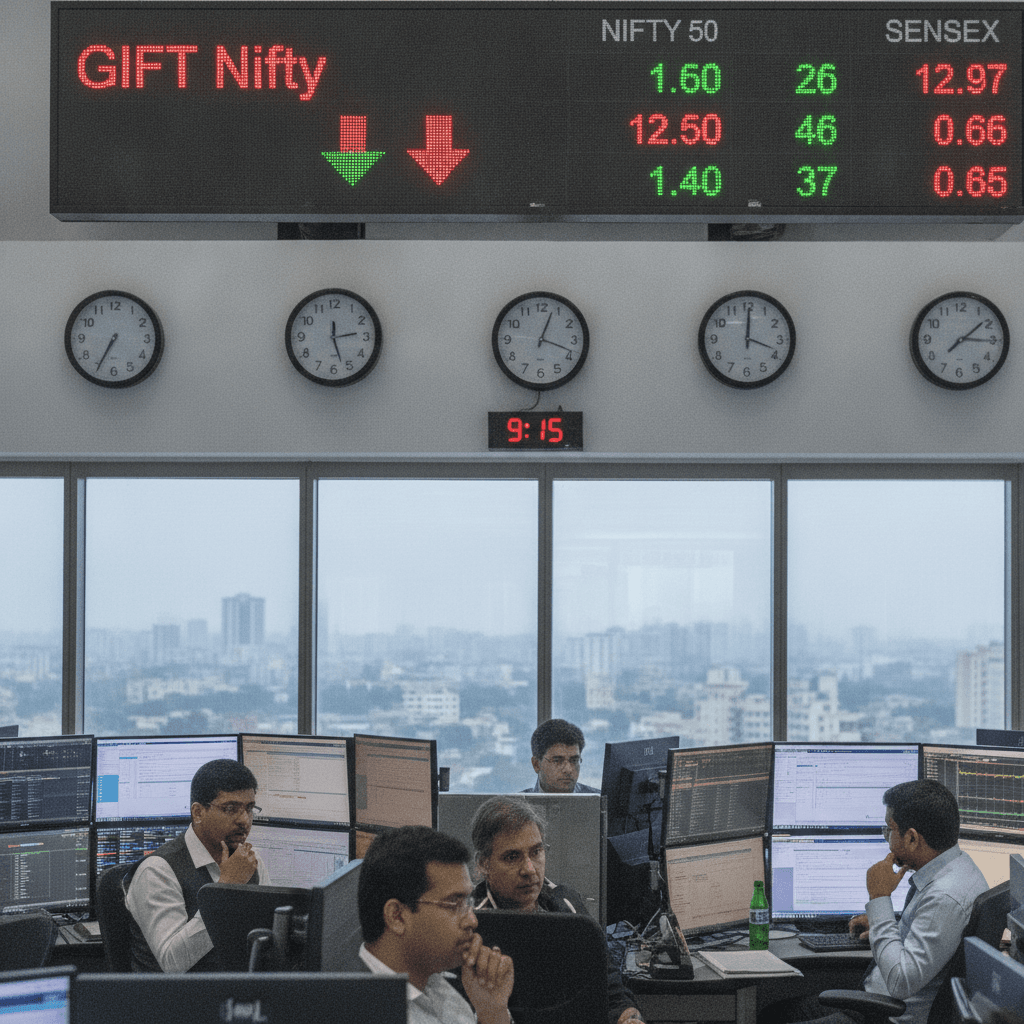 Sensex Today | Nifty 50 | Stock Market Live Updates: GIFT Nifty signals a negative start; Asian shares trade mixed