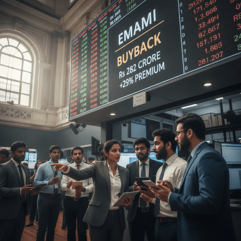 Emami announces share buyback worth Rs 282 crore at 29% premium. Here's what you need to know
