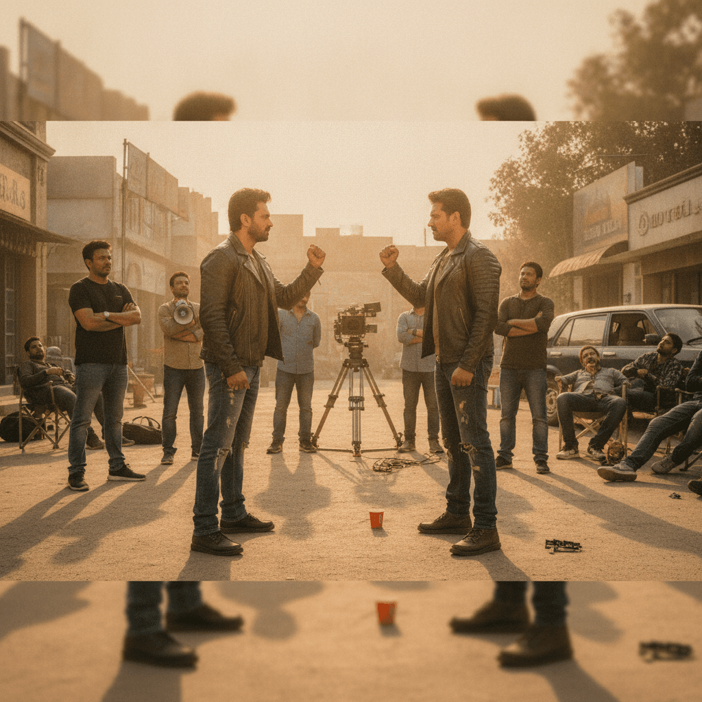 ‘Ravi Kishan, Manoj Tiwari halted shoot for entire day, couldn’t decide who would punch first’