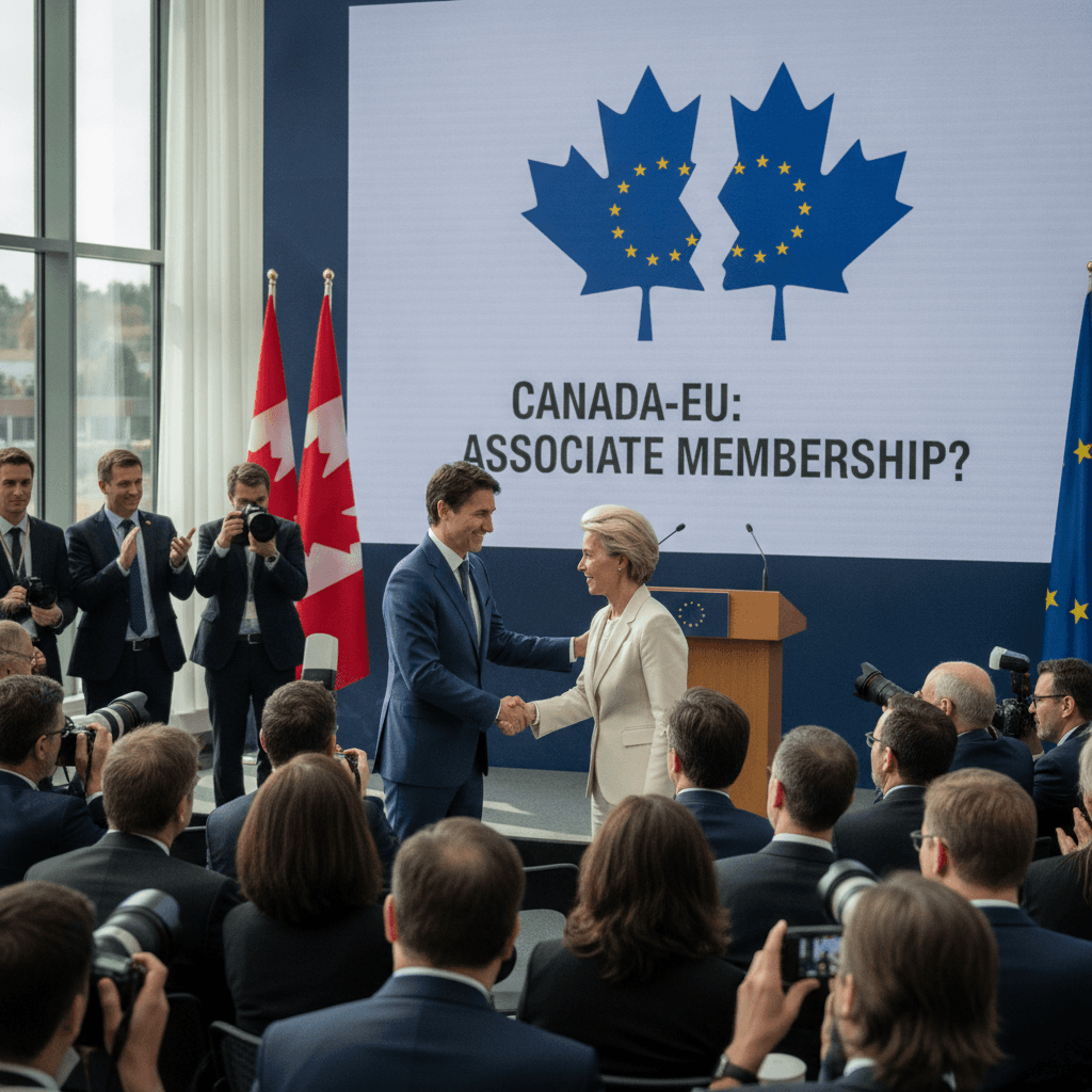 Warm words on Canada's EU 'associate membership' but no guarantees