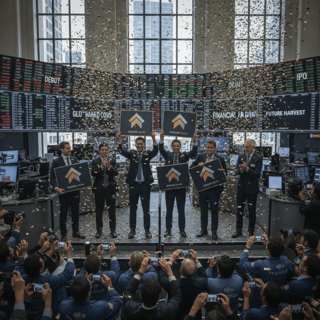 Six companies debut on bourses; four deliver premium listings