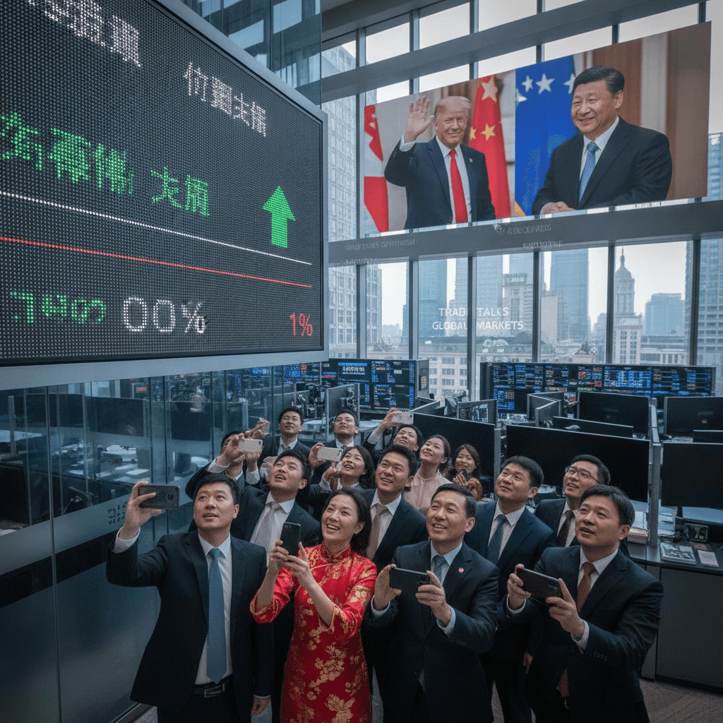 Global Market: China stocks rally 1% as Trump-Xi meeting raises trade hopes